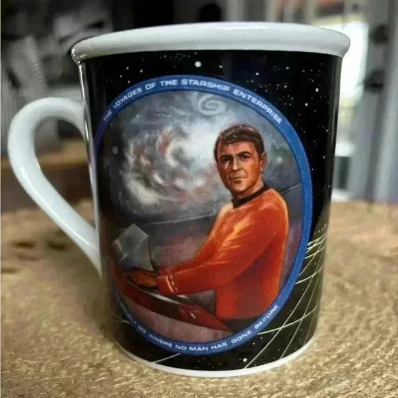Star Trek Mug Cup Susie Morton Collection Scotty Engineering Officer Vintage1983 - Picture 1 of 3